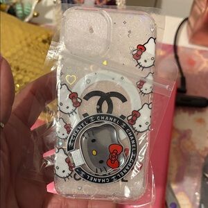 Hello Kitty Glitter Phone Case